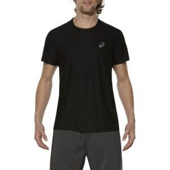 Asics Koszulka męska SS TOP czarna r. S (134084 0904). Czarne t-shirty męskie marki Asics, m. Za 65,06 zł.