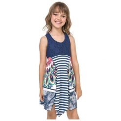 Desigual Sukienka Dziewczeca Harare 128 Wielokolorowy. Szare sukienki dziewczęce marki Desigual. W wyprzedaży za 169,00 zł.