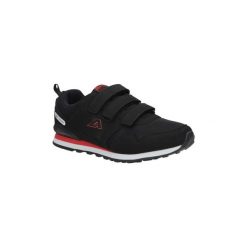 Trampki męskie: Buty American Czarne buty sportowe na rzepy F6361