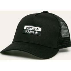 Adidas Originals - Czapka. Czarne czapki męskie adidas Originals, bez wzorów, z bawełny. Za 89,90 zł.