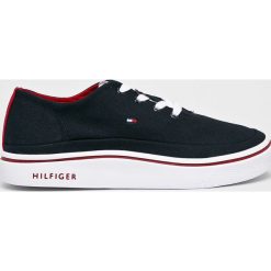 Tommy Hilfiger - Buty Lightweight. Czerwone buty sportowe męskie TOMMY HILFIGER, z gumy, na sznurówki. W wyprzedaży za 279,90 zł.