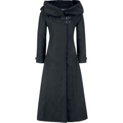 Gothicana by EMP Cinderella Płaszcz damski czarny. Czarne płaszcze damskie marki Gothicana by EMP, xl, bez wzorów, długie. Za 527,90 zł.