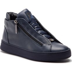 Sneakersy VERSACE COLLECTION - V900726 VM00011 VA14C Blue Navy. Niebieskie sneakersy męskie marki Versace Collection, bez zapięcia. W wyprzedaży za 969,00 zł.