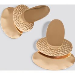 MANGO Kolczyki Harlem - Gold. Szare kolczyki damskie Mango. Za 52,95 zł.