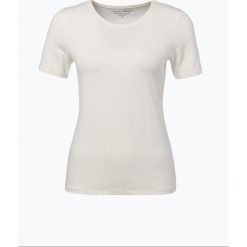 Franco Callegari - T-shirt damski, beżowy. Brązowe t-shirty damskie Franco Callegari, uniwersalny, bez wzorów, bez kołnierzyka. Za 39,95 zł.