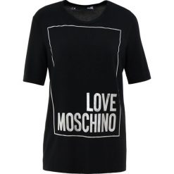 Love Moschino Tshirt z nadrukiem black. Czarne t-shirty damskie marki Love Moschino, z nadrukiem, z elastanu. Za 439,00 zł.