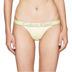 Calvin Klein Spodnie qf1760e-aw3 Żółty (Rozmiar L). Żółte spodnie damskie marki Calvin Klein, l. W wyprzedaży za 65,00 zł.