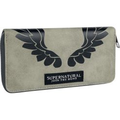 Akcesoria damskie: Supernatural Castiel Portfel szary