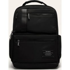 Samsonite - Plecak. Czarne plecaki męskie Samsonite, bez wzorów, z poliesteru. Za 669,90 zł.