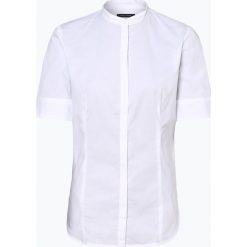 Marc O'Polo - Bluzka damska, biały. Białe bluzki damskie Marc O'Polo, bez wzorów, polo, bez rękawów. Za 229,95 zł.