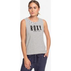 Roxy Are You Gonna Be My Friend Podkoszulek Niebieski Biały. Niebieskie podkoszulki damskie Roxy, m, w paski, z bawełny, bez kołnierzyka, bez rękawów. Za 123,95 zł.
