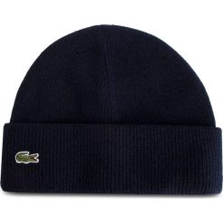 Czapka LACOSTE - RB1901 Navy Blue 01L. Niebieskie czapki męskie Lacoste, bez wzorów, z wiskozy. Za 229,00 zł.