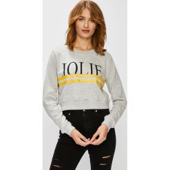 Tally Weijl - Bluza. Czarne bluzy damskie TALLY WEIJL, s, z nadrukiem, z bawełny, bez rękawów, bez kaptura. W wyprzedaży za 39,90 zł.