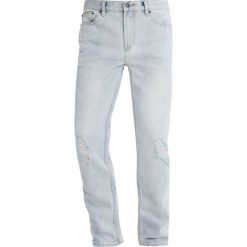 Jeansy męskie: Obey Clothing NEW THREAT Jeansy Straight Leg destroyed indigo