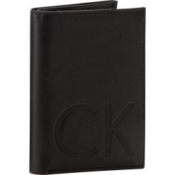Portfele męskie: Duży Portfel Męski CALVIN KLEIN BLACK LABEL – F1Nn Ns 8Cc + Coin + Pass K50K502538 001
