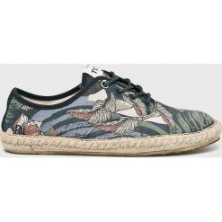 Pepe Jeans - Espadryle. Niebieskie espadryle męskie Pepe Jeans, bez wzorów, z jeansu. W wyprzedaży za 219,90 zł.