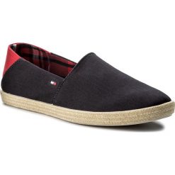 Espadryle TOMMY HILFIGER - Easy Summer Slip On FM0FM00569 Midnight 403. Niebieskie espadryle męskie marki TOMMY HILFIGER, z materiału. W wyprzedaży za 159,00 zł.