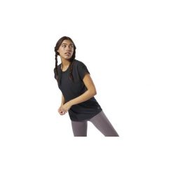 T-shirty z krótkim rękawem Reebok Sport Koszulka Mesh Panel. Czarne bluzki sportowe damskie marki Reebok Sport, xxs, z meshu, z krótkim rękawem. Za 119,00 zł.
