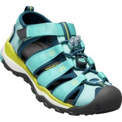 Keen Sandały Dziecięce Newport Neo h2 Y-Aqua Sea/Legion Blue Us 5 (Eu 37). Niebieskie sandały dziewczęce Keen, z gumy, z paskami. Za 289,00 zł.