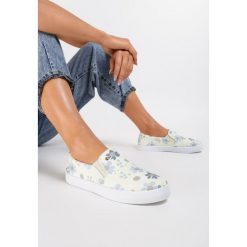 Żółte Slip On Beautiful People. Żółte trampki i tenisówki damskie Renee, bez wzorów, bez zapięcia. W wyprzedaży za 39,99 zł.