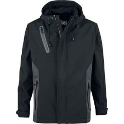 Kurtki męskie: Lonsdale London Soft Shell Jacket Isington Kurtka czarny/szary