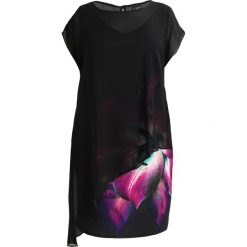 Sukienki: Live Unlimited London CHRISTMAS FLORAL OVERLAY DRESS Sukienka letnia black