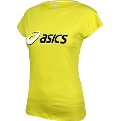 Topy sportowe damskie: Asics Koszulka damska Asics Short Sleeve Tee żółta r. XS (123026.0424)