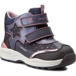 Kozaki dziewczęce: Śniegowce GEOX – B N.Gulp G.B Abx C B741FC 000BC C0965 Navy/Dk Pink