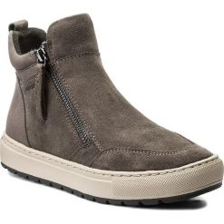 Botki GEOX - D Breeda A D742QA 00022 C9002 Dk Grey. Szare botki damskie na zamek Geox, na jesień, z materiału, na zamek. W wyprzedaży za 299,00 zł.