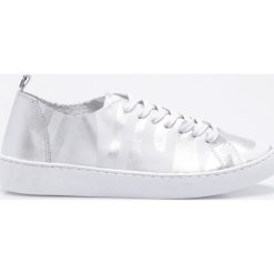 Carinii - Buty. Szare buty sportowe damskie Carinii, bez wzorów, ze skóry, sportowe. W wyprzedaży za 129,90 zł.