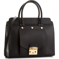 Torebka FURLA - Metropolis 962991 B BOW2 VFO Onyx. Czarne torebki klasyczne damskie Furla, ze skóry. W wyprzedaży za 1819,00 zł.