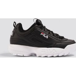 FILA Buty sportowe Disruptor Low Wmn - Black. Czarne buty sportowe damskie Fila, z materiału. Za 485,95 zł.