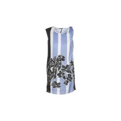 Sukienki krótkie Sisley LAPOLLA. Niebieskie sukienki mini damskie marki Sisley, z krótkim rękawem, krótkie. Za 258,30 zł.