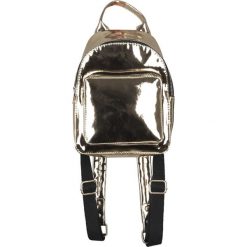 Plecaki męskie: Plecak w kolorze złotym – (S)17 x (W)22 x (G)8 cm