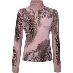 Golfy damskie: Golf CONTE OF FLORENCE Brązowy|Print