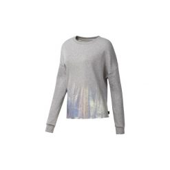Bluzy Reebok Sport Bluza Foil Print Crew Neck. Szare bluzy sportowe damskie marki Reebok Sport, xs. Za 299,00 zł.