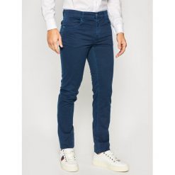 Spodnie materiałowe Trussardi Jeans Fantasy Print 52J00007. Niebieskie jeansy męskie Trussardi Jeans, m, bez wzorów, z jeansu. W wyprzedaży za 319,00 zł.