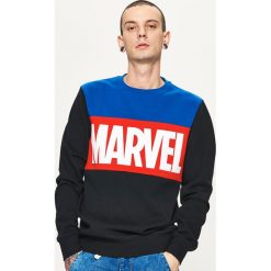 Bejsbolówki męskie: Bluza z logo marvel - Czarny