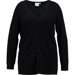 Kardigany damskie: Junarose JRNEWBONUS VNECK LONG CARDIGAN S Kardigan black beauty