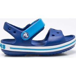 Crocs - Sandały dziecięce. Niebieskie sandały chłopięce Crocs, z gumy, bez zapięcia. Za 129,90 zł.