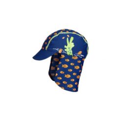 Playshoes Czapka UV Krokodyl - niebieski - Gr.Moda (2 - 6 lat). Niebieskie czapeczki niemowlęce marki Playshoes, z elastanu. Za 49,00 zł.