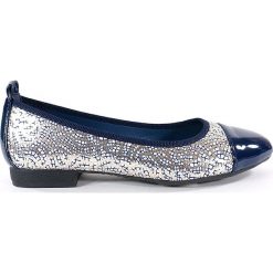 BALERINY DAMSKIE TS 205 GRA. Baleriny damskie T. Sokolski, bez wzorów, ze skóry, bez obcasa. Za 49,99 zł.