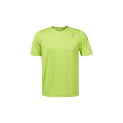 T-shirty z krótkim rękawem Reebok Sport Koszulka Run Essentials. Zielone koszulki męskie Reebok Sport, s, bez wzorów, sportowe, bez kołnierzyka, z krótkim rękawem, krótkie. Za 69,90 zł.