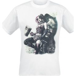 Harley Quinn Wall Art T-Shirt biały. Białe t-shirty męskie marki Harley Quinn, xl. Za 42,90 zł.