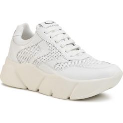 Sneakersy VOILE BLANCHE - Monster 0012013532.02.0N01 Bianco. Białe półbuty damskie Voile Blanche, bez wzorów, ze skóry, bez obcasa, na płaskiej podeszwie, bez zapięcia. Za 899,00 zł.
