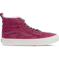 Ocieplane Fioletowe Buty Vans SK8 HI MTE UC4. Fioletowe trampki i tenisówki damskie Molly.pl, bez wzorów, z zamszu, bez zapięcia. Za 439,00 zł.