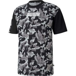 T-SHIRT REBEL CAMO. Zielone t-shirty męskie Puma, m, bez wzorów, bez kołnierzyka. Za 119,99 zł.
