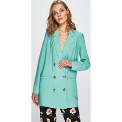 Vero Moda - Żakiet. Niebieskie żakiety damskie marki Vero Moda, z wiskozy. Za 219,90 zł.