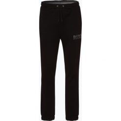 BOSS Athleisure - Spodnie dresowe męskie – Hadiko, czarny. Czarne spodnie męskie BOSS Athleisure, s, z nadrukiem, z bawełny. Za 399,95 zł.
