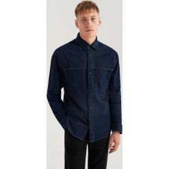 Jeansowa koszula oversize ReDesign - Granatowy. Niebieskie koszule męskie jeansowe Reserved, l. Za 139,99 zł.